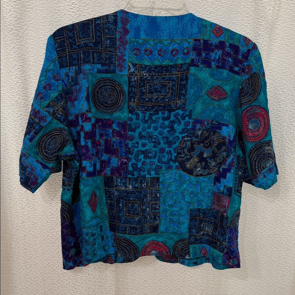 Colorful Geometric Pattern Jacket - Picture 3 of 3